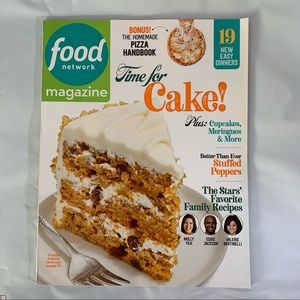 Food Network Magazine May 2021 Time For Cake Pizza Handbook Stuffed Peppers